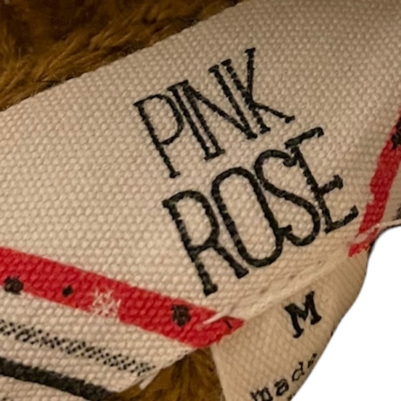 Brown / mustard yellow crop top chunky sweater size medium - Picture 8 of 8